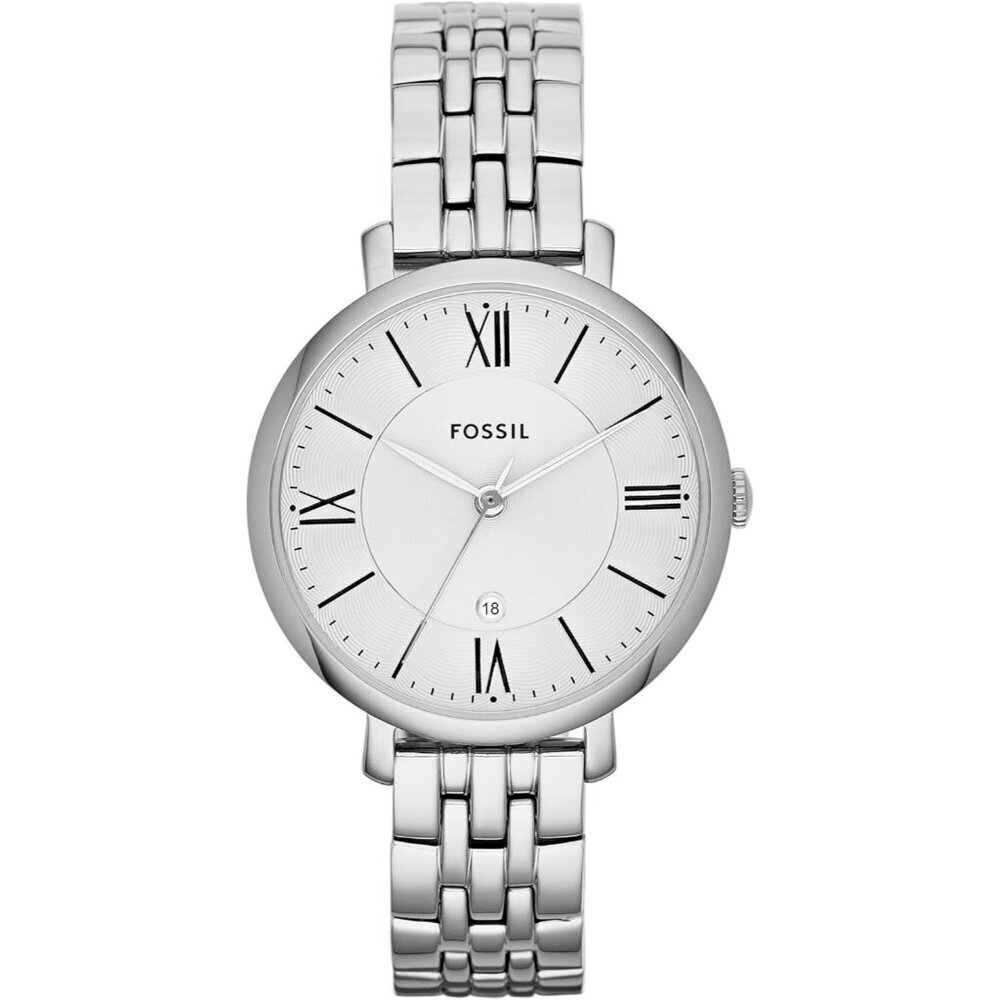 Women's Jacqueline Quartz Stainless Steel Three Hand Bracelet Silver Watch